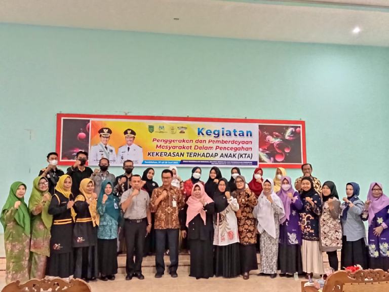 DP2KBP3A Kabupaten Inhil Gelar Kegiatan Pemberdayaan Masyarakat Dalam Pencegahan Kekerasan Terhadap Anak